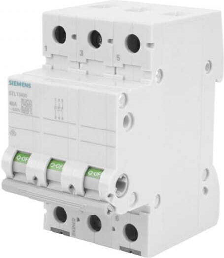 Siemens Dreipolig Allgemeine Verwendung Schienenumschalter 440V 40A