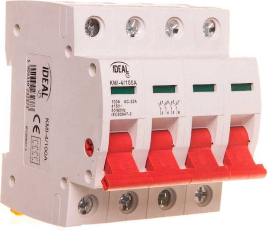 Kanlux Tetrapolar Buton de comutare 400V 100A
