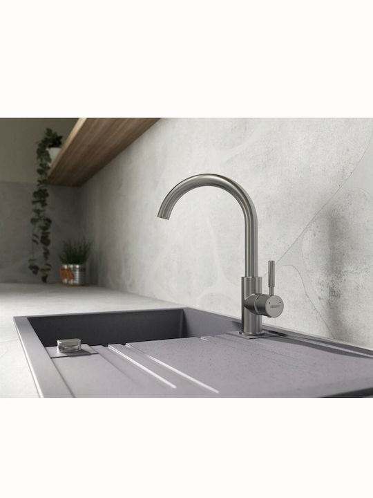 Ferro Coretto Bcp4 Kitchen Faucet Silver