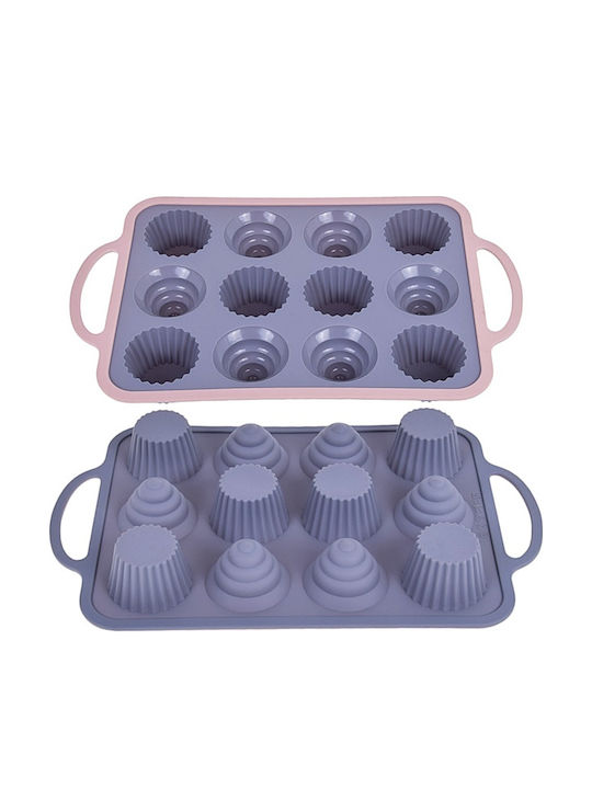 Brunbeste Backform Törtchen/Muffins Silikon 12 Plätze 1cm