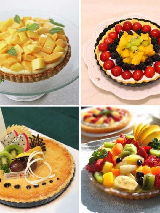 Cake Land Formă de Patiserie pentru Tartă cu Bază Detașabilă 30x30buc 1buc
