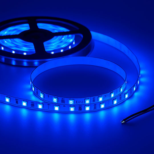 Elmark Водоустойчива LED Лента 12V Синя Светлина 1м Тип SMD5050