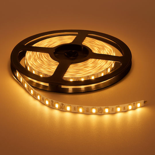 Elmark Ταινία LED 24V Θερμό Λευκό Φως 1m Τύπου SMD2835