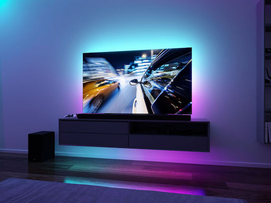 Paulmann LED Strip TV USB 5V RGB Light 1.905m with Power Supply & Remote Control