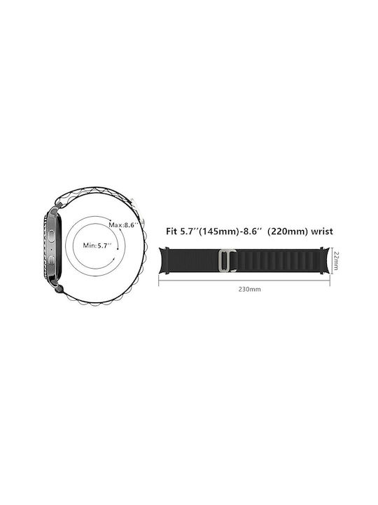 Kalebol Tragbares Band Orange (Galaxy Watch4/5/6/7/FE/4 Classic/6 Classic/5 Pro) Kalebol Tragbares Band Orange (Galaxy Watch4/5/6/7/FE/4 Classic/6 Classic/5 Pro)