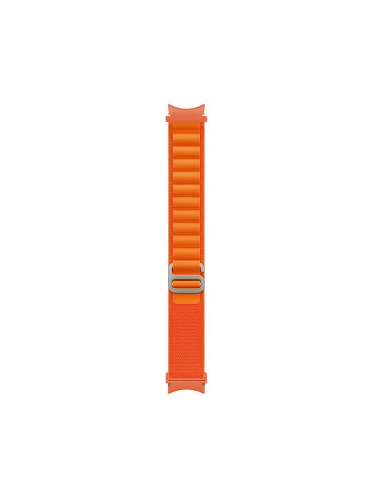 Kalebol Λουράκι Υφασμάτινο Πορτοκαλί (Galaxy Watch4/5/6/7/FE/4 Classic/6 Classic/5 Pro)