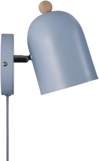 Nordlux Lumină de Perete cu Soclu E27 Albastru 11.5x19.5cm
