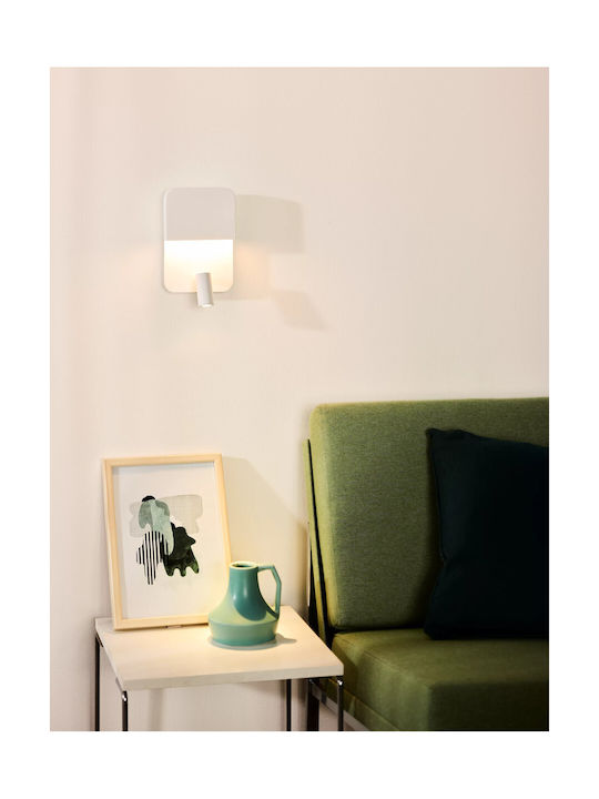 Lucide Lightning Boxer Lamp Wall LED White 13.5cm Lucide Lightning Boxer Lamp Wall LED White 13.5cm
