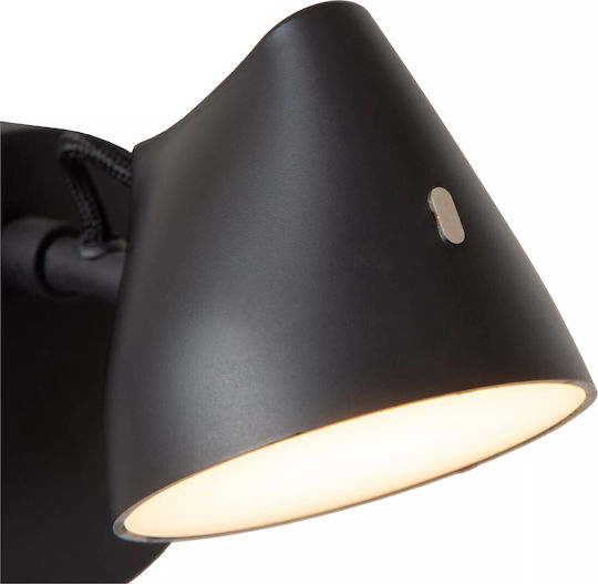 Lucide Lightning Milne Lamp Wall Black
