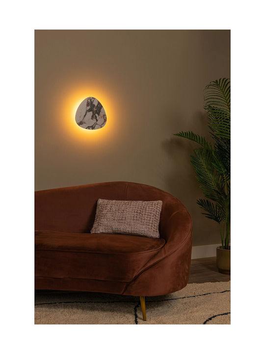 Lucide Lightning Kamien Φωτιστικό Τοίχου Λευκό Lucide Lightning Kamien Φωτιστικό Τοίχου Λευκό