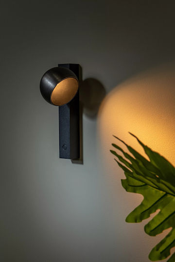Lucide Lightning Esfera Modern Lamp Wall Gray