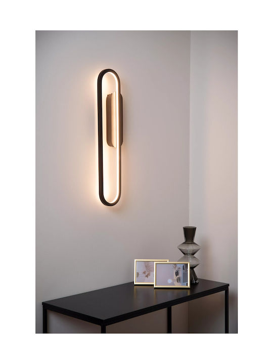 Lucide Lightning Thelma Φωτιστικό Τοίχου Μαύρο Lucide Lightning Thelma Φωτιστικό Τοίχου Μαύρο