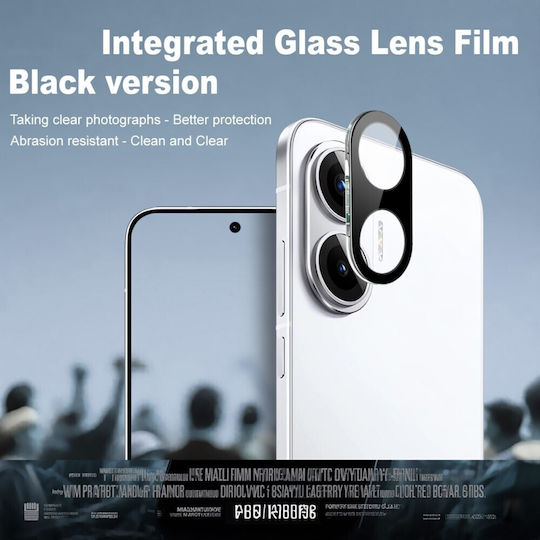 Imak Προστασία Κάμερας Tempered Glass Μαύρο για το Xiaomi Poco F7 5G