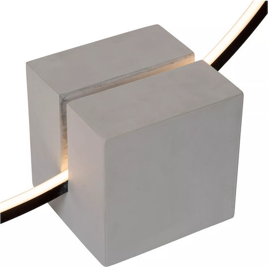 Lucide Lightning Cirkelis Dekorative Lampe Schwarz