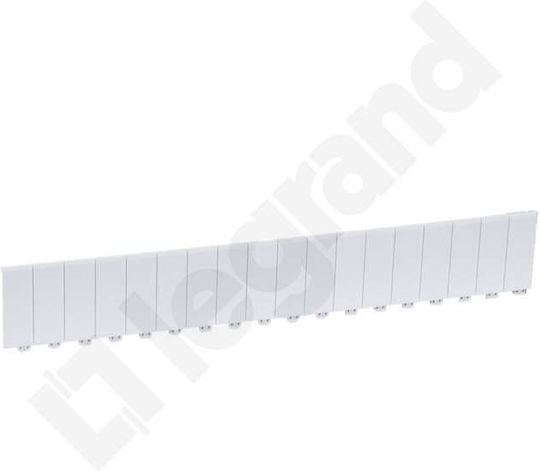 Legrand Contactor Cover Electrical Panel 18 Divisible by 1 or 1/2 Element 18pcs 001665