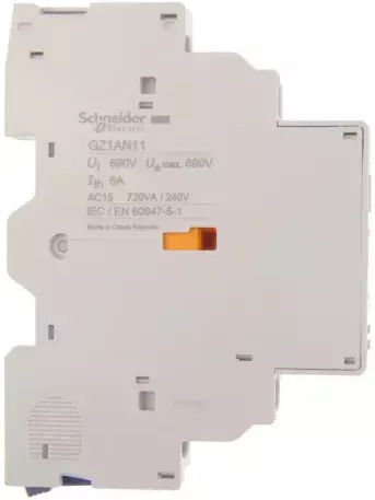 Schneider Electric 1NO+1NC Switch Contactor Electrical Panel GZ1AN11