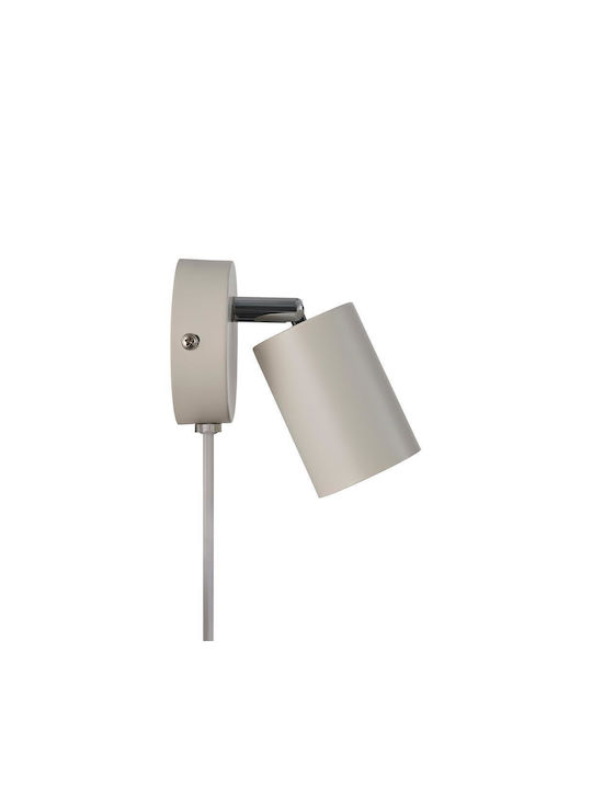 Nordlux Single Spot with Socket GU10 in Beige Color
