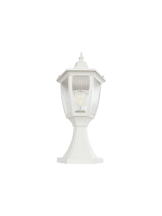 GloboStar Lamp Lattern Outdoor IP44 for Socket E27 White