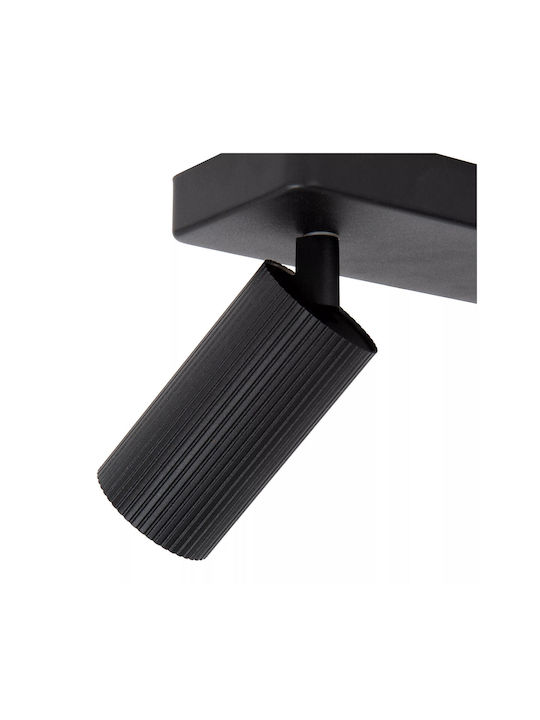 Lucide Lightning Einzel Spot in Schwarz Farbe
