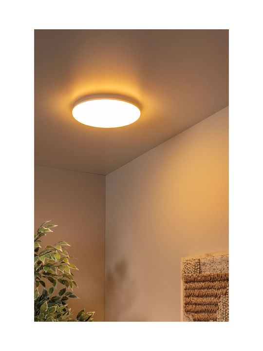 Lucide Lightning Olson Deckenleuchte Badezimmer mit Integrierter LED