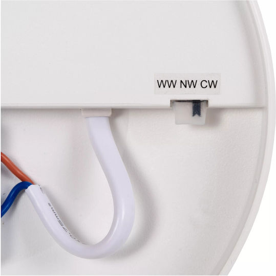 Lucide Lightning Olson Plafonieră de Tavan Baie cu LED Integrat