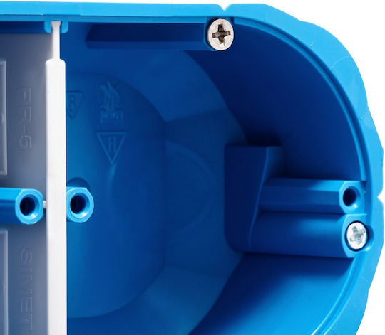 Simet Electrical Box in Blue Color