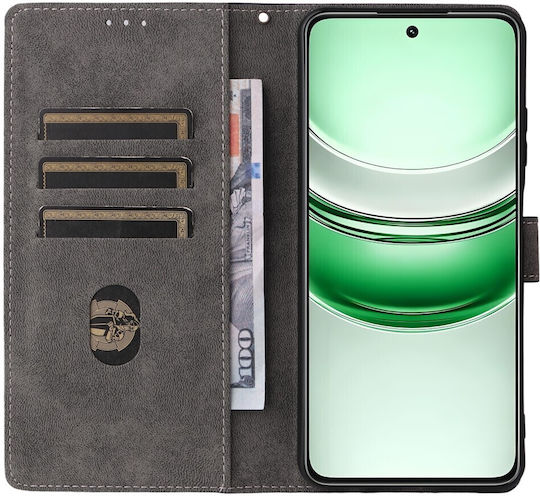 Mad Mask Back Cover Δερμάτινο Μαγνητικό Μπλε (Realme 14x 5G)