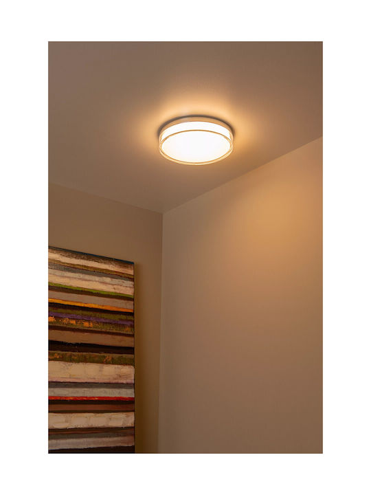 Lucide Lightning Plano Corp de iluminat de Exterior cu LED Integrat în Culoare Argintiu 78151/18/61