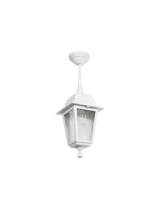 GloboStar Solme Corp de iluminat de Exterior E27 în Culoare Alb 203-0219
