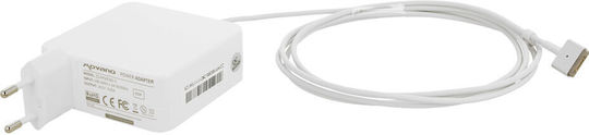 Movano MAGSAFE 2 Φορτιστής Laptop 60W για Apple με Αντάπτορα Τροφοδοσίας