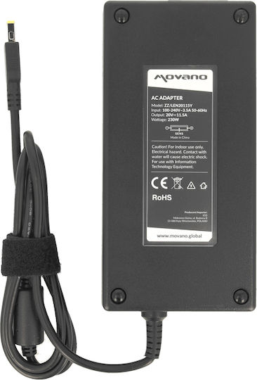 Movano Laptop Charger 230W 20V 11.5A for Lenovo