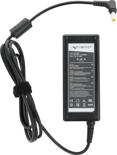 Movano Laptop Charger 65W 19V 3.42A for Asus / Toshiba / Lenovo / MSI