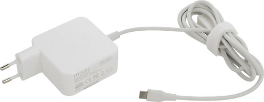 Mitsu USB-C Universal Φορτιστής Laptop 45W (ZM/USBC45W)