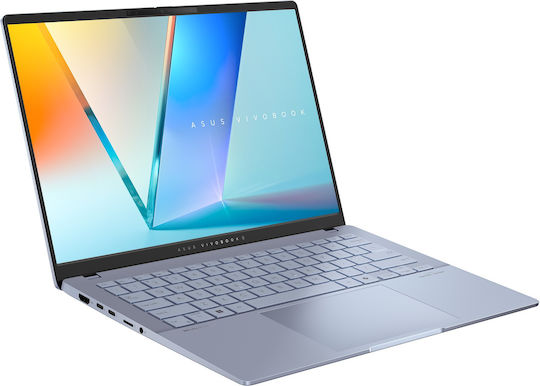 Asus Vivobook S 14 S5406Sa-Qd004W 14" OLED FHD+ (Kern Ultra 5-226V/16GB/512GB SSD/W11 Startseite) Mist Blue (International English Tastatur)