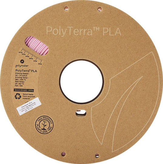 Polymaker Polyterra PLA 3D-Drucker-Filament 1.75mm Rosa 1kg