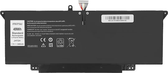 Mitsu Συμβατή Μπαταρία για Dell Latitude Dell Latitude 7410, 7310, P33S, P34S με 6800mAh