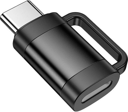 Hoco Converter USB-C male to Lightning female 1pcs