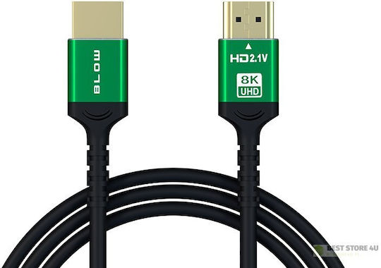 Blow HDMI 2.1 Kabel HDMI-Stecker - HDMI-Stecker 3m Grün