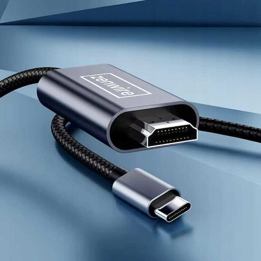 Zenwire HDMI 2.0 Premium High Speed 4K 60Hz HDR Cable HDMI Male - HDMI Male 2m Gray