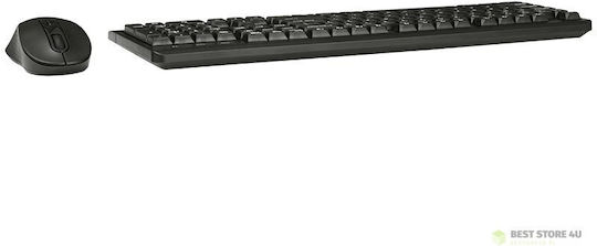 Tracer Bartix II RF Nano Комплект клавиатура и мишка Английски US Сив