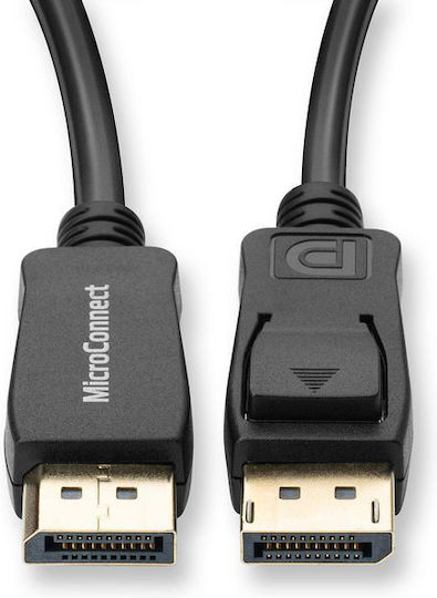 Microconnect Кабел DisplayPort мъжки - DisplayPort мъжки 3м Черен (MC-DP-MMG-300)
