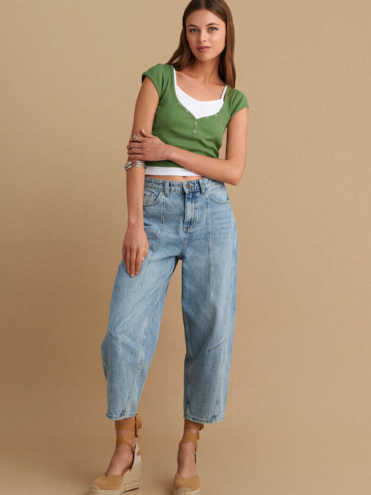 Women's Crop Top Green