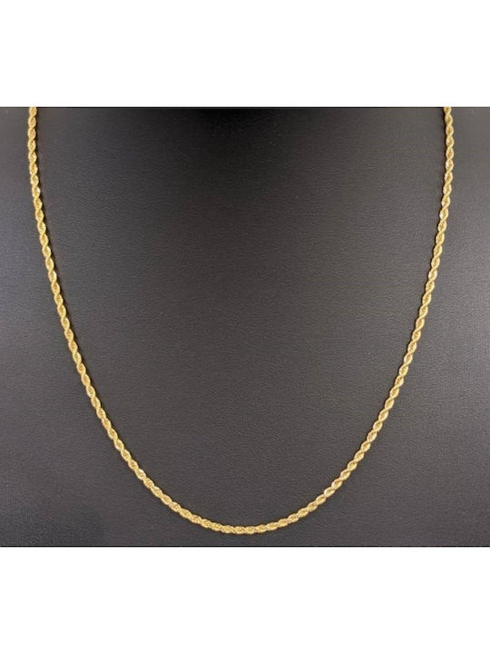 Kostibas Fashion Κολιέ από Επιχρυσωμένο Ατσάλι