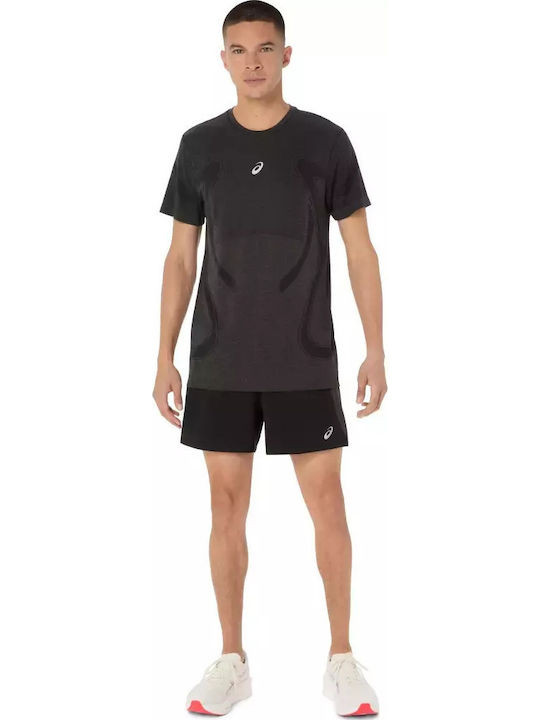 Road Seamless Athletic T-shirt Black