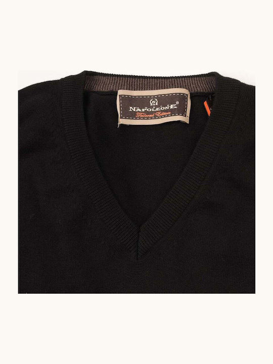Langarm-Pullover Black