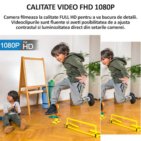 Κρυφή Κάμερα WiFi 1080p με Υποδοχή για Κάρτα Μνήμης και Ανιχνευτή Κίνησης