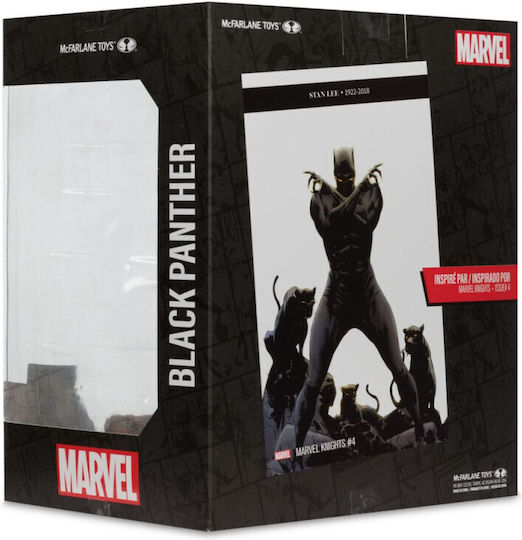 Marvel Collection Pvc Statue 1/10 Black Panther Marvel Knights 4 17cm