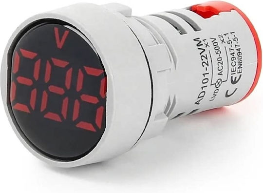 Sinotimer Voltmetru Panou Electric Digital Monofazic