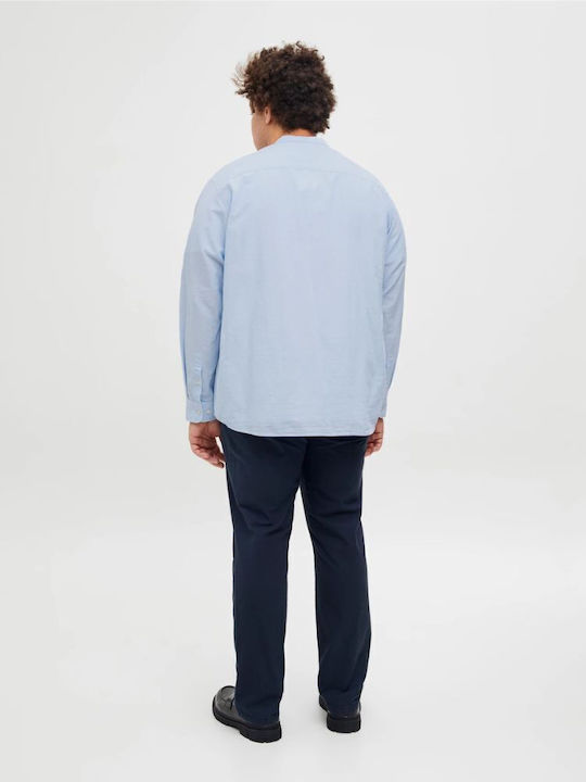 Jack & Jones Λινό Πουκάμισο Chambray Blue