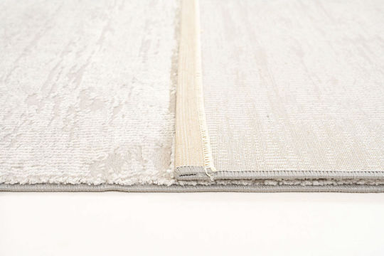 Ezzo Loreto A379ay9 Rug Fireplace Rectangular Light Grey